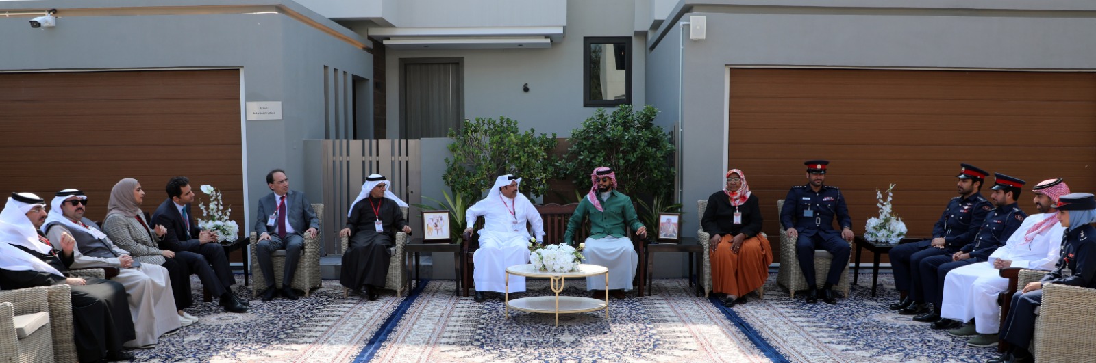 مدير عام الإدارة العامة لتنفيذ الأحكام والعقوبات البديلة يستقبل وفداً من لجنة الميثاق العربي لحقوق الإنسان التابعة لجامعة الدول العربية<